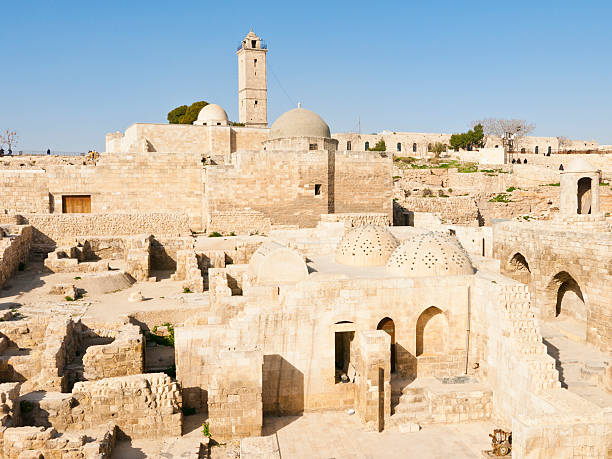 Citadel in the old city of Aleppo, Syria