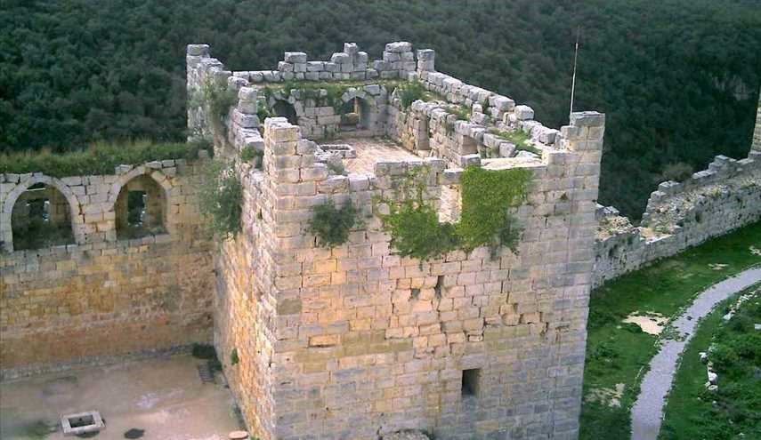 قلعة صلاح الدين في مدينة اللاذقية السورية ..